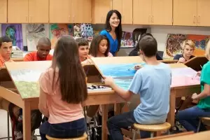 Art teachers are highly skilled at teaching different art techniques to students.