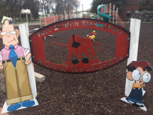 Playground sign