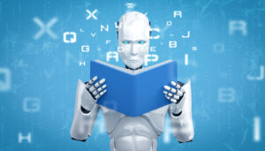 ai robot reading